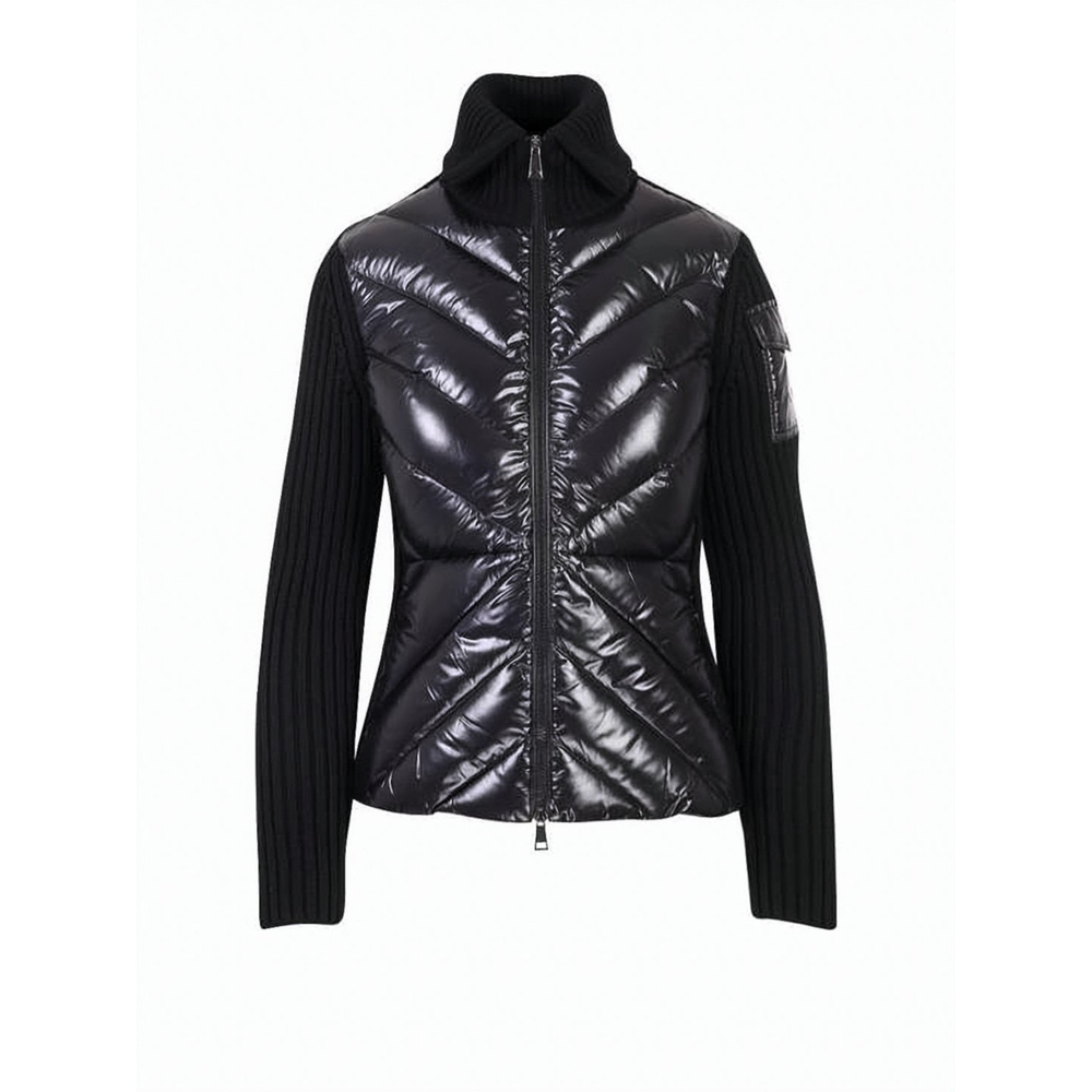 MONCLER Chevron-Pattern Quilted Jacket